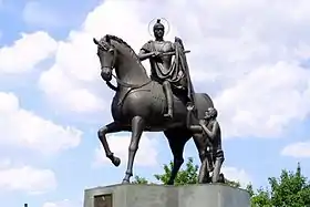 Statue équestre de saint Martin, Odolanów