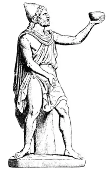 Pileus ou pilos romain antique.
