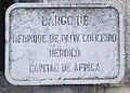 Oeiras - Place Henrique de Paiva Couceiro - Héroïque Capitaine d'Afrique