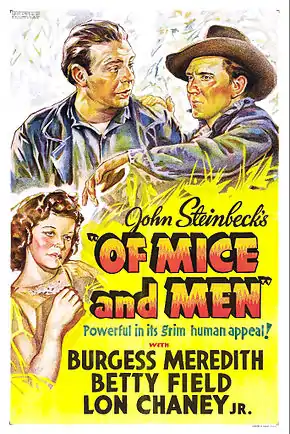 Description de l'image Of Mice and Men poster.jpg.