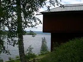 Rönnöfors sur le lac Landösjön.