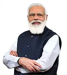 Description de l'image Official Photograph of Prime Minister of India Shri Narendra Modi, November 2020 (ISCS version).jpg.