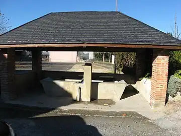 Le lavoir.