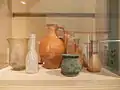 Vases liés à des pratiques magiques, trouvés près de la fontaine d'Anna Perenna.