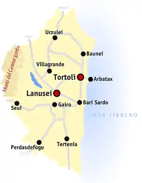 Province de l'Ogliastra