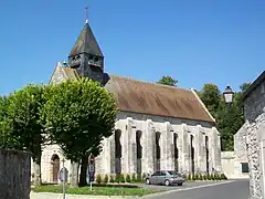 Vue d'ensemble de l'église Saint-Martin.