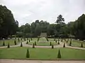 Le parc à la française.