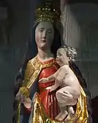 Vierge à l'enfant (XVe-XVIe).