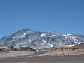 Vue du volcan.