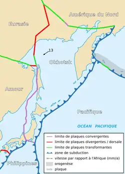 Image illustrative de l’article Plaque d'Okhotsk