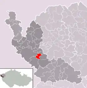 Localisation de Okrouhlá