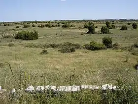 Paysage du sud de l'île.