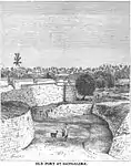 Le fort en 1871