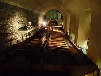 Pont d'une ancienne galère.