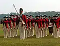 L'Old Guard Fife and Drum Corps en habits d'époque
