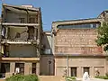 L'ancienne gare, laissée en ruines et transformée en musée de la ville de Skopje.