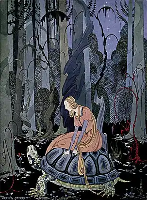 Illustration issue de Old French Fairy Tales.