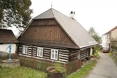 Vieille maison à Dřevíkov.