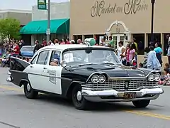 Voiture de patrouille (1959).