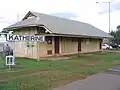 L'ancienne gare de Katherine.