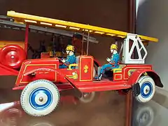 Camion de pompiers miniature.