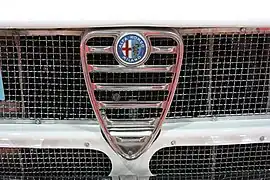 Scudetto sur l'Alfa Romeo Alfetta GTV.