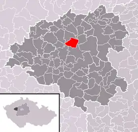 Localisation de Olešná