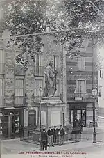 Monument à Arago (1865), Estagel. Envoyé à la fonte en 1942.