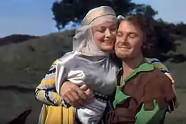 L'aventure moyenâgeuse avec Errol Flynn et Olivia de Havilland dans Les Aventures de Robin des Bois.