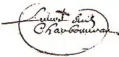 signature d'Olivier Charbonneau