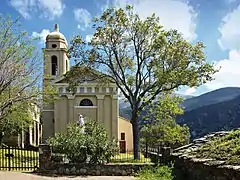 Église San Cesariu, Olmeta-di-Capocorso (Corse).