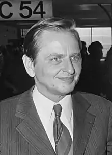 Olof Palme, 11 septembre 1974.