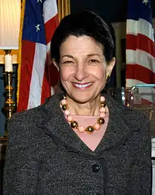 La sénatrice sortante du Maine, Olympia Snowe.