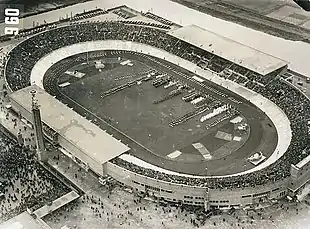 Vue d'un stade