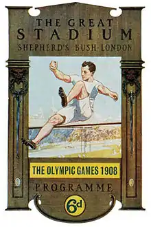 Description de l'image Olympic games 1908 London.jpg.