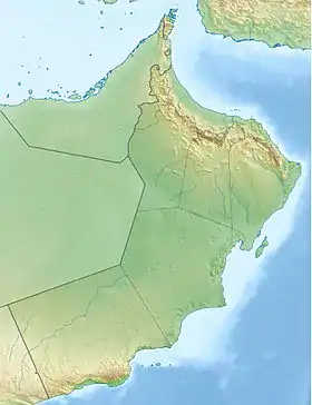 Voir sur la carte topographique d'Oman