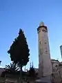 Le minaret de la mosquée d'Omar.