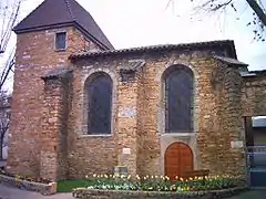 La chapelle du château d'Ombreval.