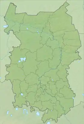 Voir sur la carte topographique de l'oblast d'Omsk