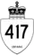 Autoroute 417 (Ontario)