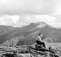 Vue de la montagne d'Adarra