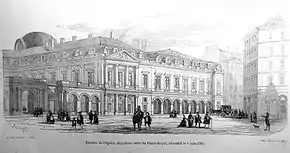 La deuxième salle du Palais-Royal (1770-1781)