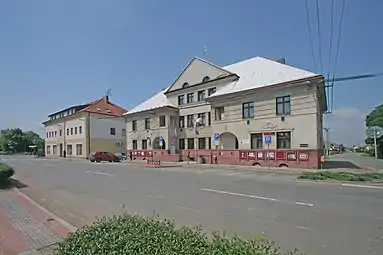 Opatovice nad Labem ; la mairie.