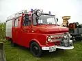 Modèle des années 1970 des sapeurs-pompiers