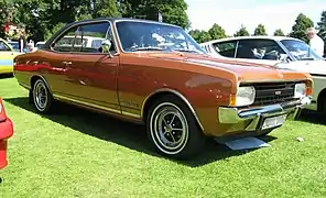 Opel Commodore A Coupé.