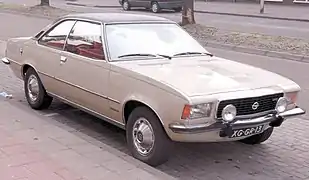 Opel Commodore B Coupé.