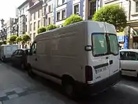 Opel Movano A en 2011 en Espagne.