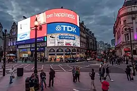 Picadilly Circus.