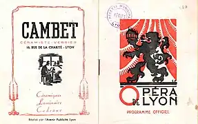 Programme de 1944-45.