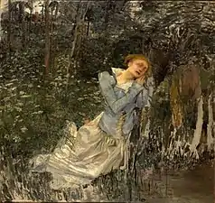 Ophélie (1881), musée des Beaux-Arts de Nancy.